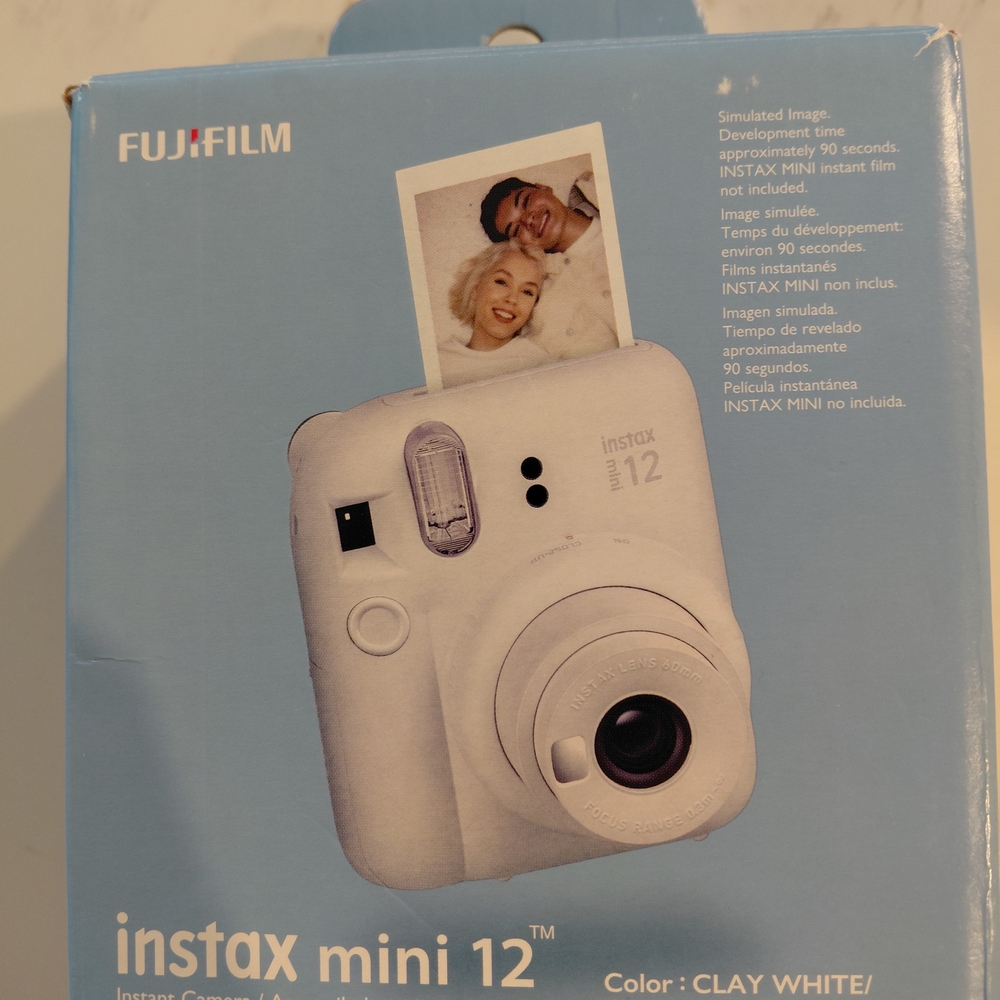 Fujifilm Instax Mini 12 Instant Camera - White
